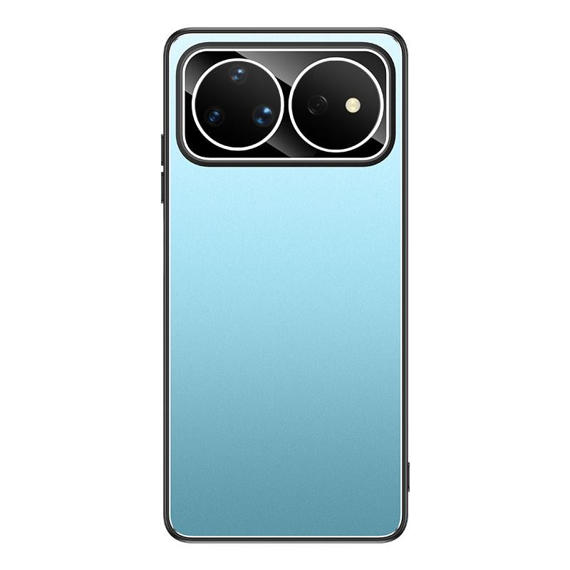 For Huawei nova 16 Ultra Golden Shield Metal Frosted Lens Film Phone Case - Blue - EDA009254713B