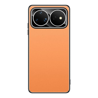 For Huawei nova 16 Ultra Golden Shield Metal Frosted Lens Film Phone Case - Orange - EDA009254713D