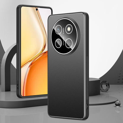 For Honor X80 Pro Max 5G Golden Shield Metal Frosted Lens Film Phone Case - Black - EDA009254909A