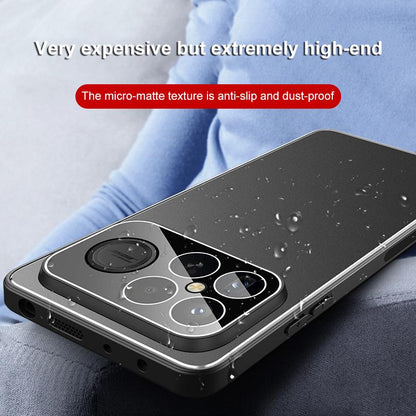 For Redmi K90 Pro Max / Poco F8 Ultra 5G Golden Shield Metal Frosted Lens Film Phone Case(Blue)