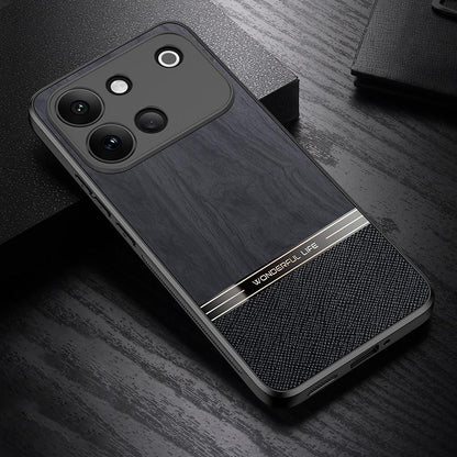 For vivo S60 5G Bionic Tree Texture Full Coverage Phone Case - Black - EDA009266812A