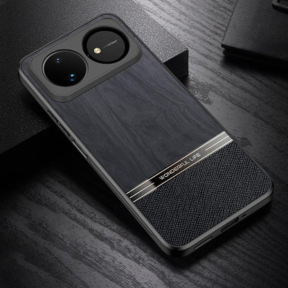 For Huawei nova 16 Bionic Tree Texture Full Coverage Phone Case - Black - EDA009267312A