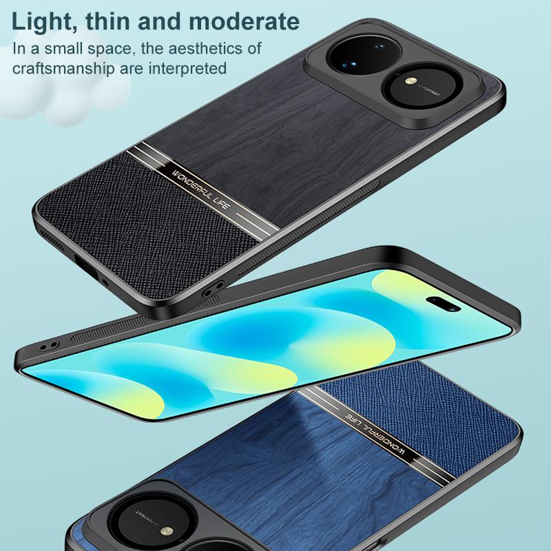 For Huawei nova 16 Bionic Tree Texture Full Coverage Phone Case - Grey - EDA009267312B