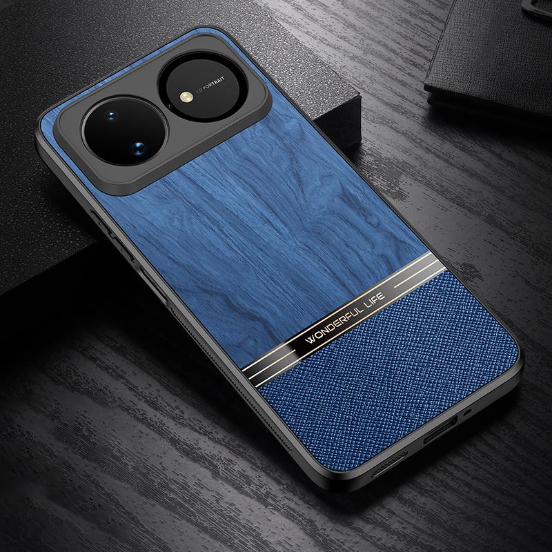 For Huawei nova 16 Bionic Tree Texture Full Coverage Phone Case - Blue - EDA009267312C