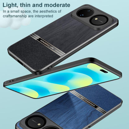 For Huawei nova 16 Bionic Tree Texture Full Coverage Phone Case - Blue - EDA009267312C