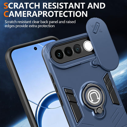 For Realme 16 5G Camshield Ring Holder Phone Case - Orange - EDA009289304D