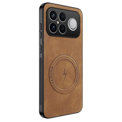 For Redmi K90 Pro Max 5G / Poco F8 Ultra WANLONFENG SD Series Nappa Texture Magnetic Phone Case(Brown)