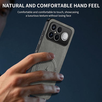 For Redmi K90 Pro Max 5G / Poco F8 Ultra WANLONFENG SD Series Nappa Texture Magnetic Phone Case(Brown)