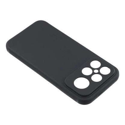 For Redmi K90 Pro Max 5G / Poco F8 Ultra WANLONFENG Square Edge Soft TPU Phone Case with Screen Protector(Black)