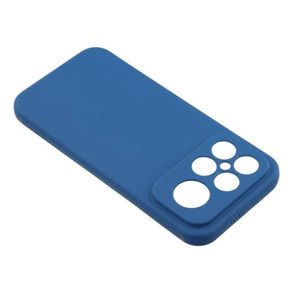 For Redmi K90 Pro Max 5G / Poco F8 Ultra WANLONFENG Square Edge Soft TPU Phone Case with Screen Protector(Blue)