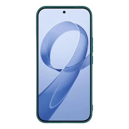 For Redmi K90 Pro Max 5G / Poco F8 Ultra WANLONFENG Square Edge Soft TPU Phone Case with Screen Protector(Green)