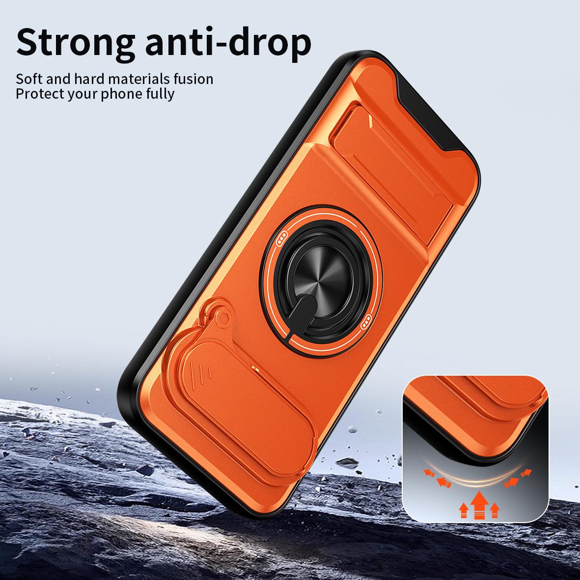 For Google Pixel 11 Pro XL Lens Sliding Window Multifunctional Magnetic Shockproof Phone Case(Black)