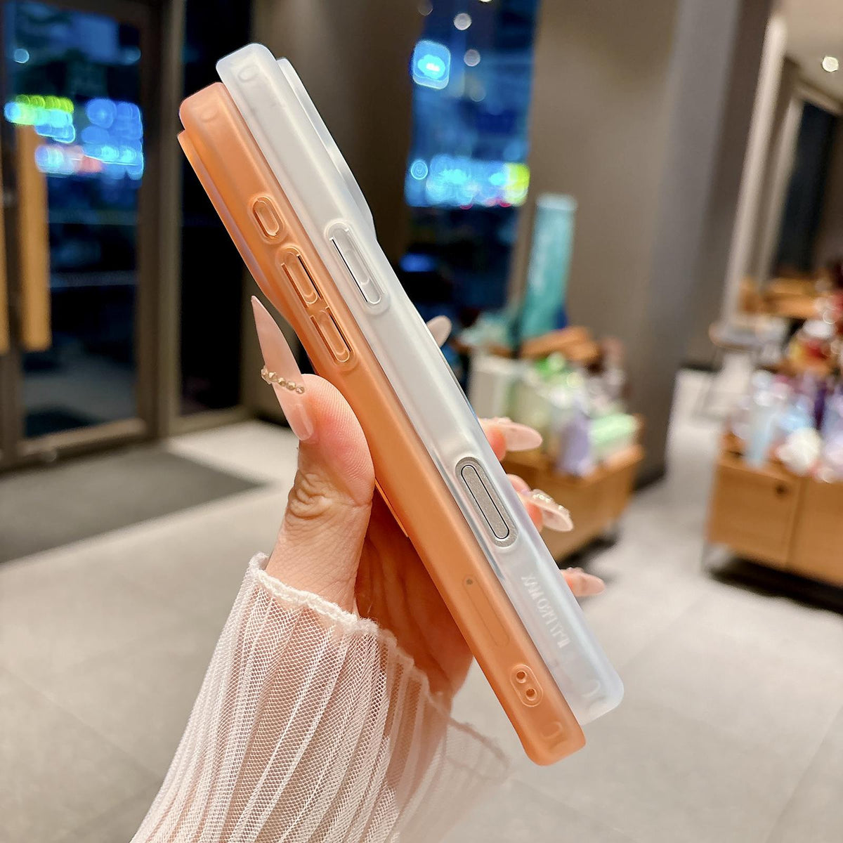 For iPhone 18 Pro Max Skin Feel 360 Degrees Rotating Holder PC Hybrid TPU Magnetic Phone Case - Pink - EDA009401920A