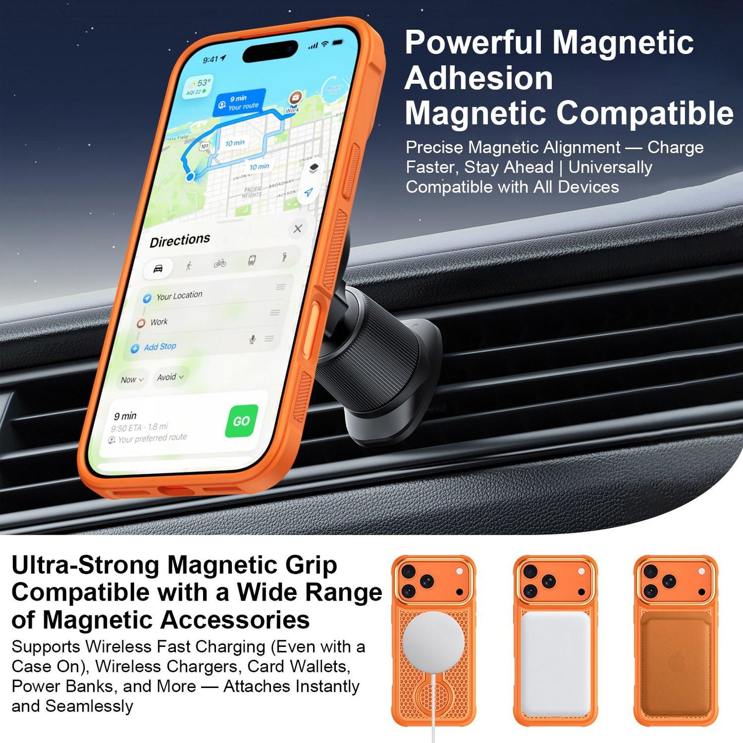 For iPhone 17 Pro Max Colorful Hollowed Cooling 360 Degree Rotation Ring Holder Magnetic Phone Case(Wine Red)