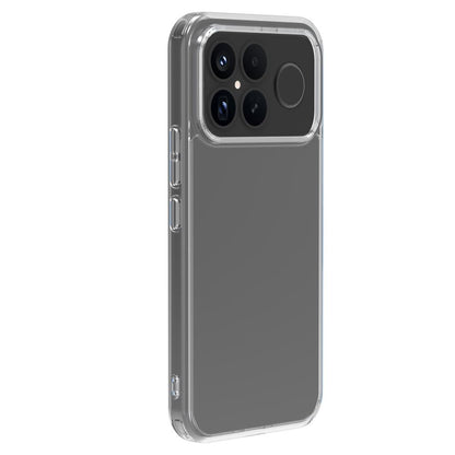 For Redmi K90 Pro Max LeReach TOC Clear Series Dual-Composite Armor TPU + Acrylic Shockproof Phone Case(Transparent)