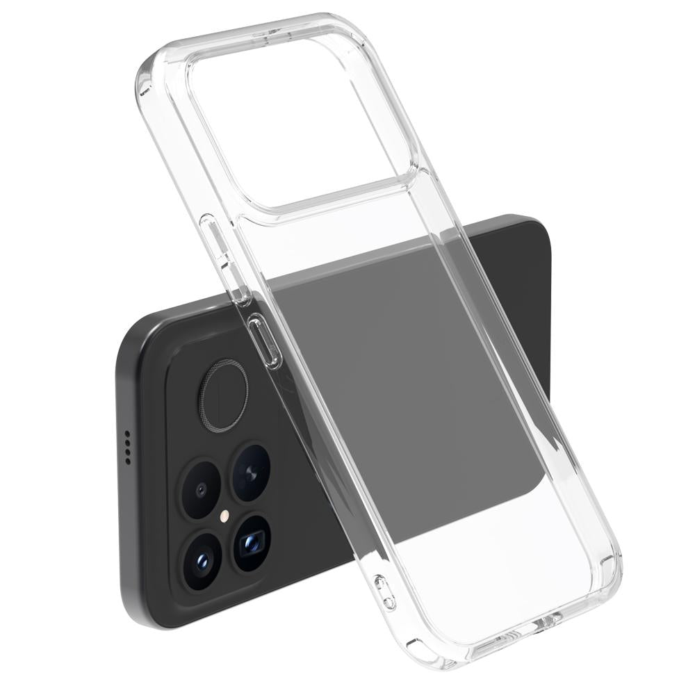 For Redmi K90 Pro Max LeReach TOC Clear Series Dual-Composite Armor TPU + Acrylic Shockproof Phone Case(Transparent)