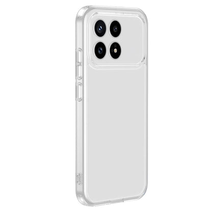 For Redmi K90/Poco F8 Pro 5G LeReach TOC Clear Series Dual-Composite Armor TPU + Acrylic Shockproof Phone Case(Transparent)