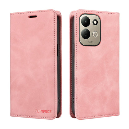 For Redmi 17 5G / 4G Global 170mm BETOPNICE Suction RFID Anti-theft Leather Phone Case(Pink)