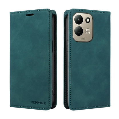 For Redmi 17 5G / 4G Global 170mm BETOPNICE Suction RFID Anti-theft Leather Phone Case(Green)