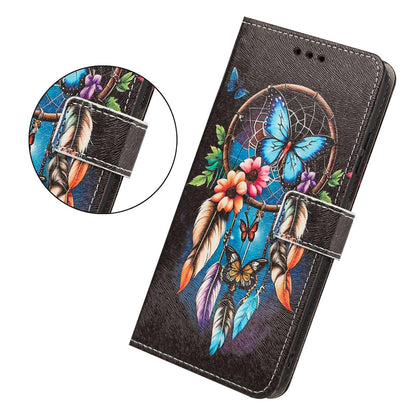 For Redmi K90 Pro Max/Poco F8 Ultra 5G Painted Pattern Vegan Leather Phone Case with Strap(Dreamcatcher)