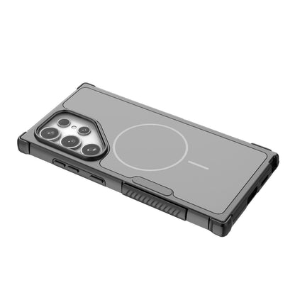 For Galaxy S24 Ultra 5G Heat Dissipation Air Shockproof TPU + PC Magsafe Phone Case - Black - EDA009498108A