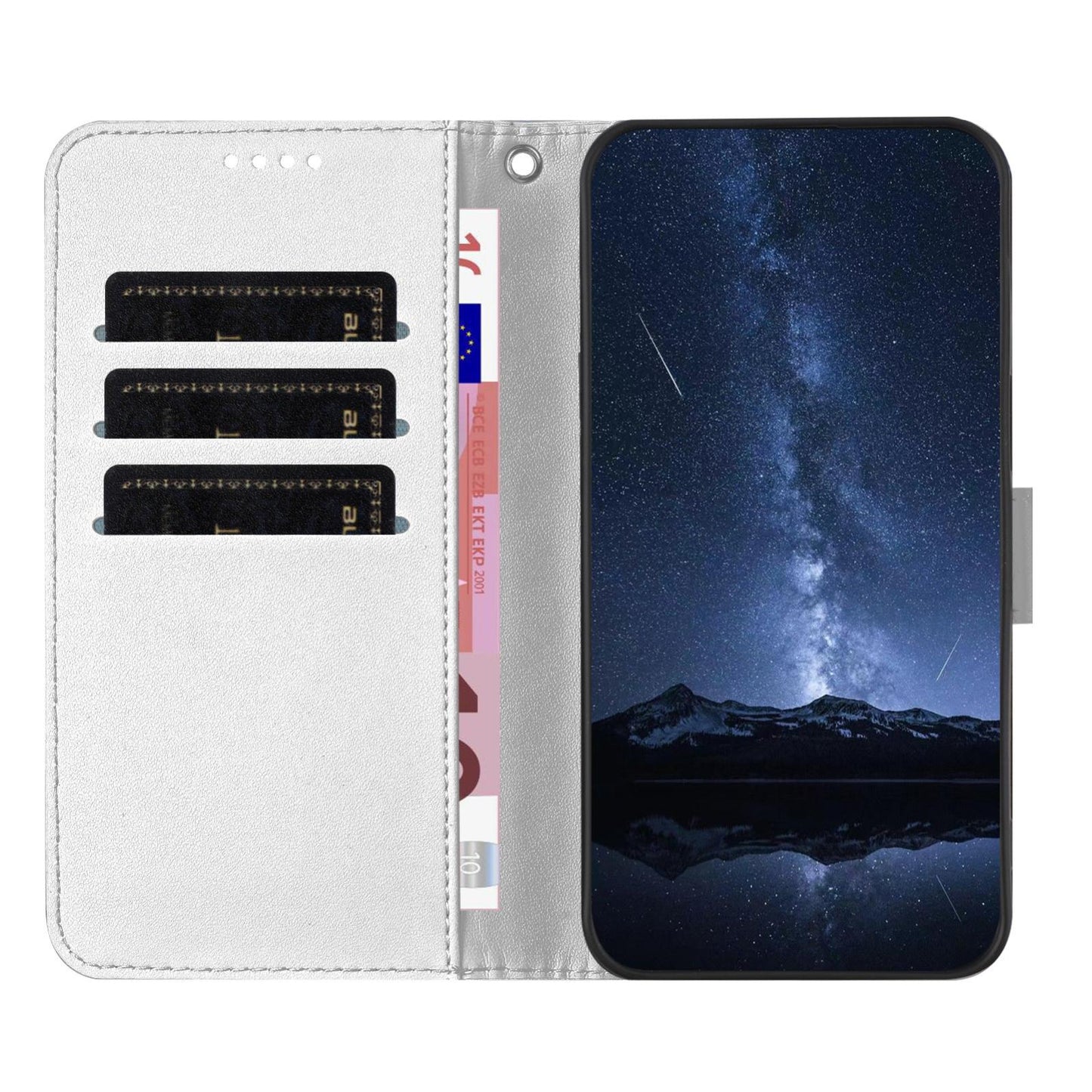 For Redmi K90 Pro Max 5G / Poco F8 Ultra Color Block Card Slots Vegan Leather Phone Case(Silver)