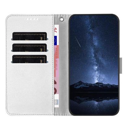 For Redmi K90 Pro Max 5G / Poco F8 Ultra Color Block Card Slots Vegan Leather Phone Case(Silver)