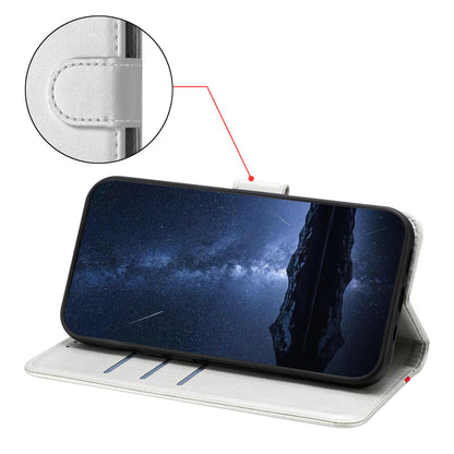 For Redmi K90 Pro Max 5G / Poco F8 Ultra Color Block Card Slots Vegan Leather Phone Case(Silver)