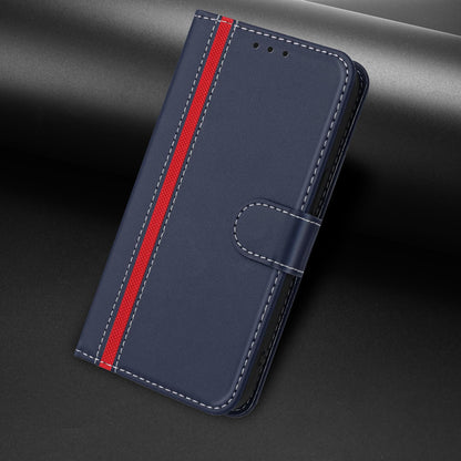 For Redmi K90 Pro Max 5G / Poco F8 Ultra Color Block Card Slots Vegan Leather Phone Case(Blue)