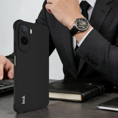 For Redmi A7 Pro 171mm / Poco C85x 5G imak Shockproof Airbag TPU Phone Case - Matte Black - EDA009526002A
