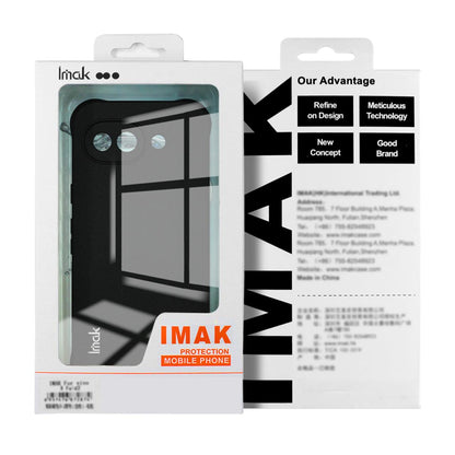 For Redmi A7 Pro 171mm / Poco C85x 5G imak Shockproof Airbag TPU Phone Case - Matte Black - EDA009526002A