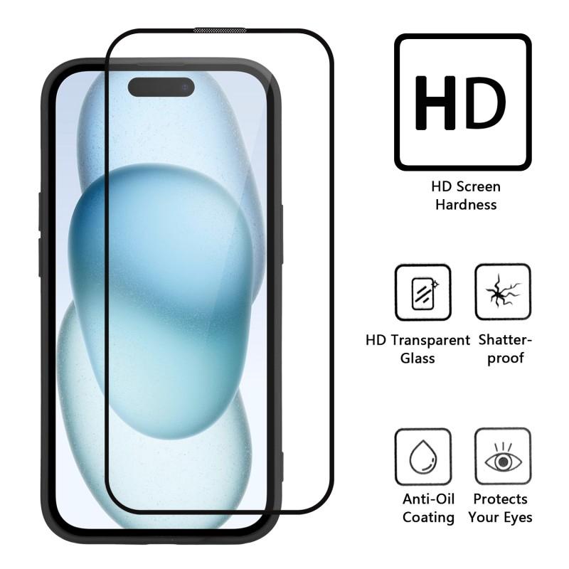 For Nothing Phone 4b WANLONFENG Transparent Four-Corner Shockproof TPU Phone Case with Screen Film(Transparent)