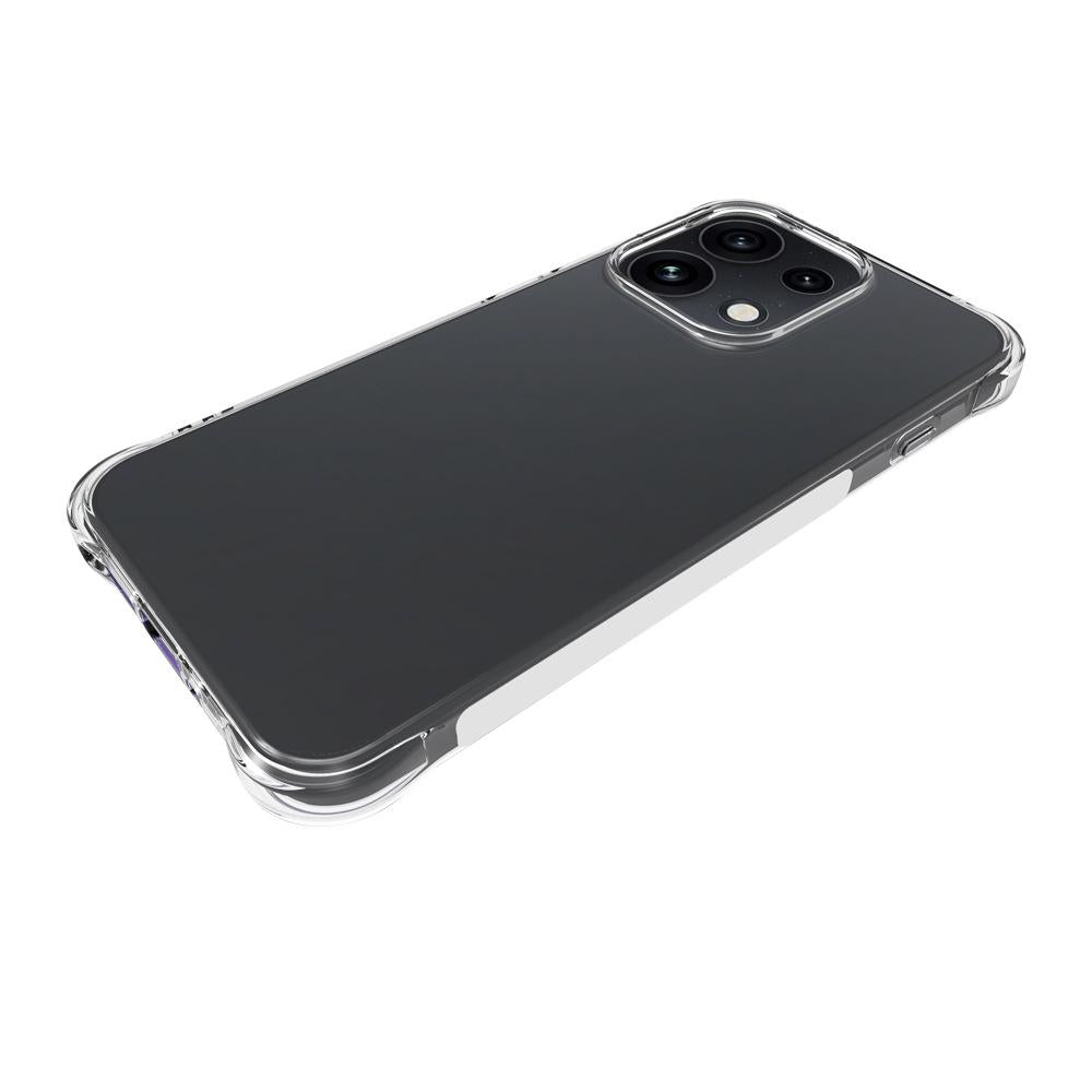 For OPPO Reno16 / Reno16 Pro 5G Global WANLONFENG Transparent Four-Corner Shockproof TPU Phone Case with Screen Film - Transparent - EDA009574713A
