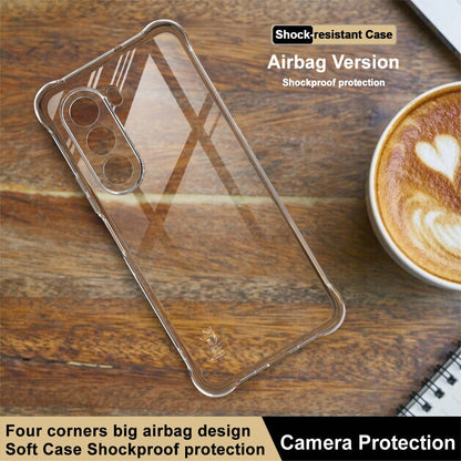 For OnePlus Nord CE6 Lite / Turbo 6X 5G imak Shockproof Airbag TPU Phone Case - Transparent - EDA009603202A