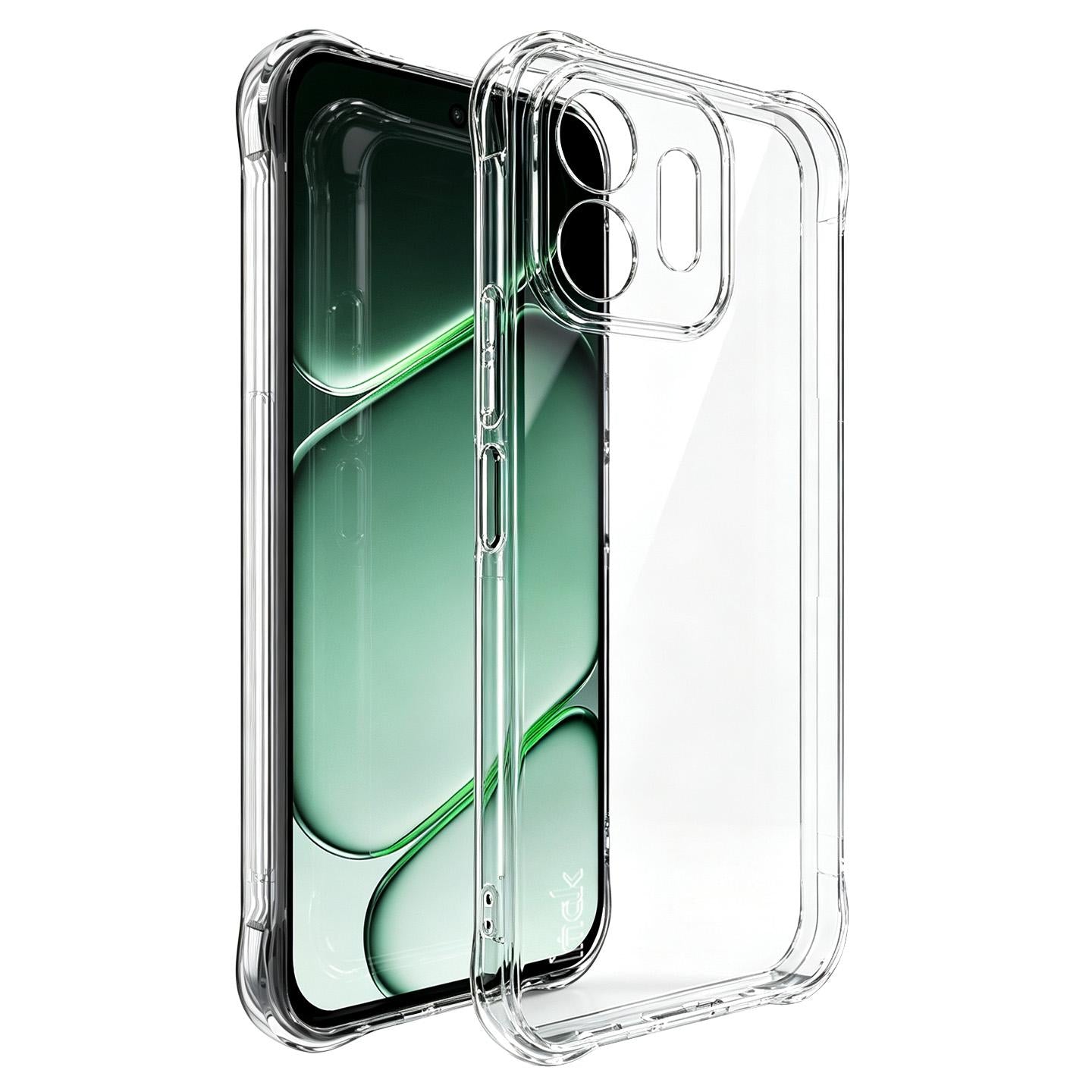 For OnePlus N6 4G imak Shockproof Airbag TPU Phone Case(Transparent)