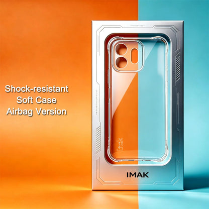For OnePlus N6 4G imak Shockproof Airbag TPU Phone Case(Transparent)