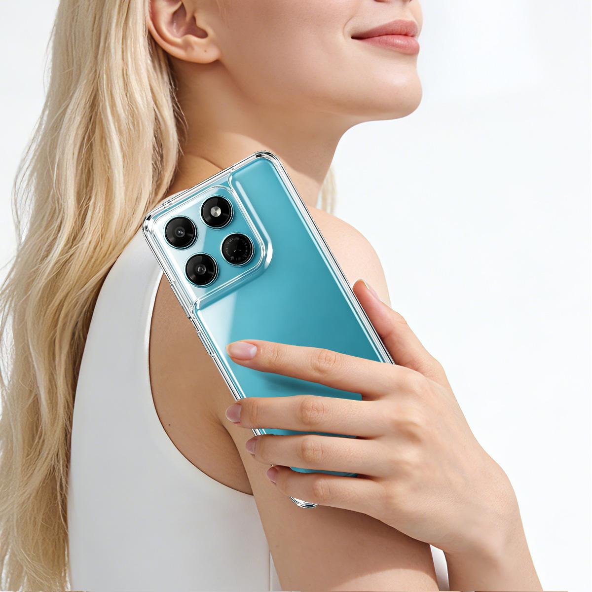 For Motorola Moto G37 Power 5G imak UX-10 Series Transparent Shockproof TPU Phone Case - Transparent - EDA009604104A