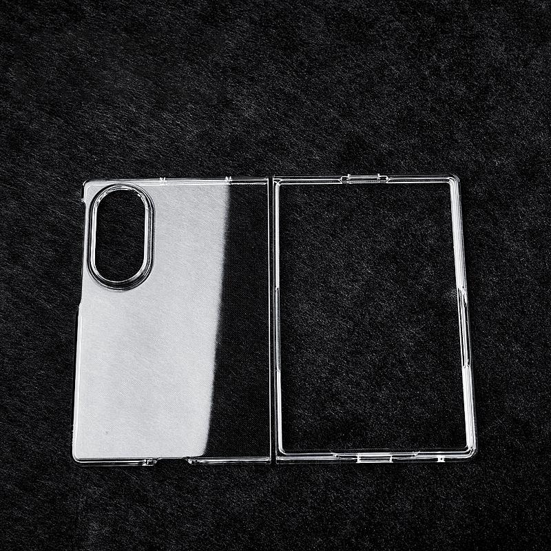 For Galaxy Z Fold8 5G Transparent High-definition Two-stage PC Phone Case - Default - EDA009637803