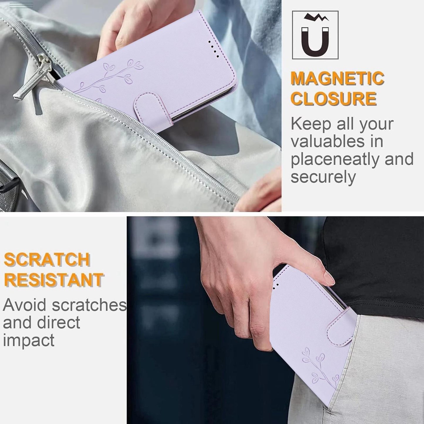 For Xiaomi Poco F8 Ultra 5G / Redmi K90 Pro Max YX0014 Cat Watering Tree Buckle Vegan Leather Phone Case with Lanyard(Light Purple)