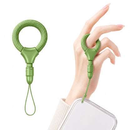 XDcase Mini Self-Locking Finger Ring Phone Lanyard - Green - EDA009661801F