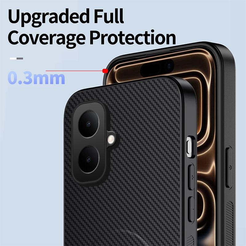 For Infinix Smart 10 4G WANLONFENG Kickstand Carbon Fiber Texture Magnetic Phone Case - Grey - EDA009665514B