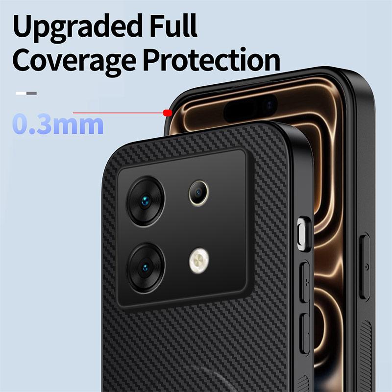 For Infinix Zero 30 5G WANLONFENG Kickstand Carbon Fiber Texture Magnetic Phone Case - Purple - EDA009665516D