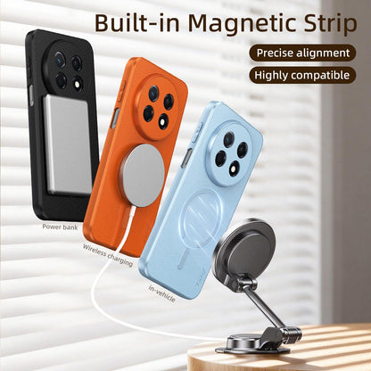 For Huawei Enjoy 90 Pro Max 5G Goatskin Vegan Leather Magnetic Phone Case - Blue - EDA009667921C