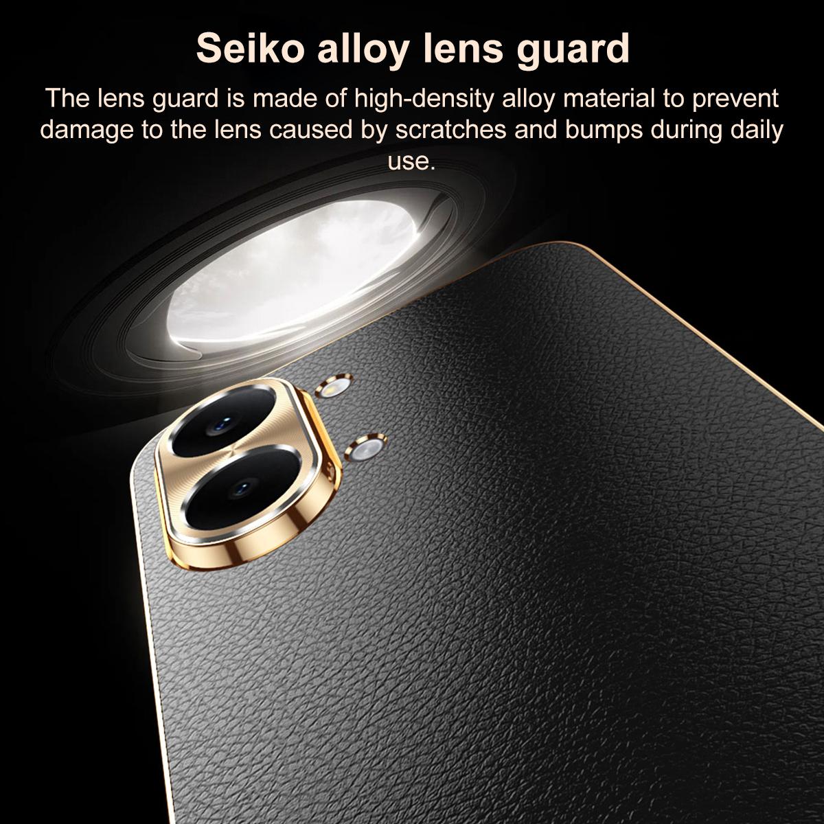 For Redmi Turbo 5 Max Electroplated Frame Litchi Texture PC + TPU Vegan Leather Phone Case - Blue - EDA009678204C