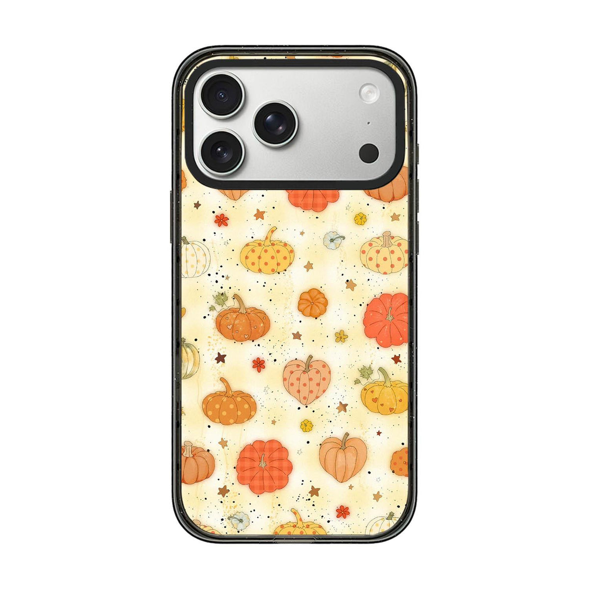 For iPhone 17 Pro Autumn Story Acrylic TPU Phone Case - Multicolored Pumpkin - EDA009678702C