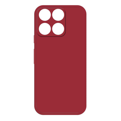 For Motorola Edge 70 Fusion+/70 Fusion 5G Imitation Liquid Silicone Phone Case - Dark Red - EDA009684910G