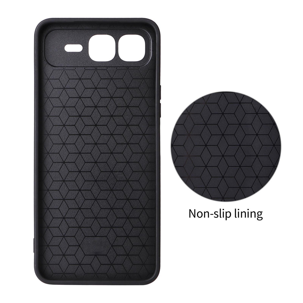 For Infinix Smart 10 Plus 4G Precise Cutout Carbon Fiber Texture Vegan Leather Phone Case - Blue - EDA009686605D