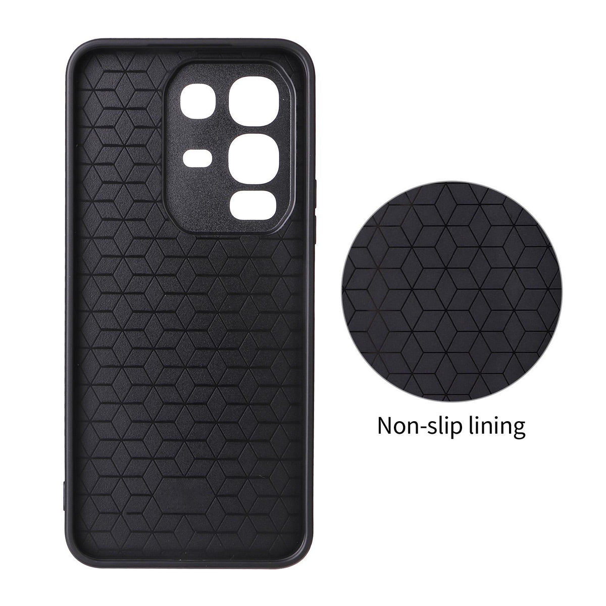 For Infinix Note 50x 5G Precise Cutout Carbon Fiber Texture Vegan Leather Phone Case - Blue - EDA009686625D