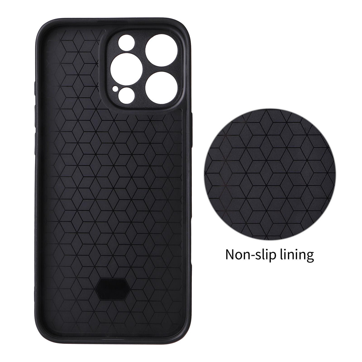 For iPhone 16 Pro Max Precise Cutout Carbon Fiber Texture Vegan Leather Phone Case - Blue - EDA009687002D