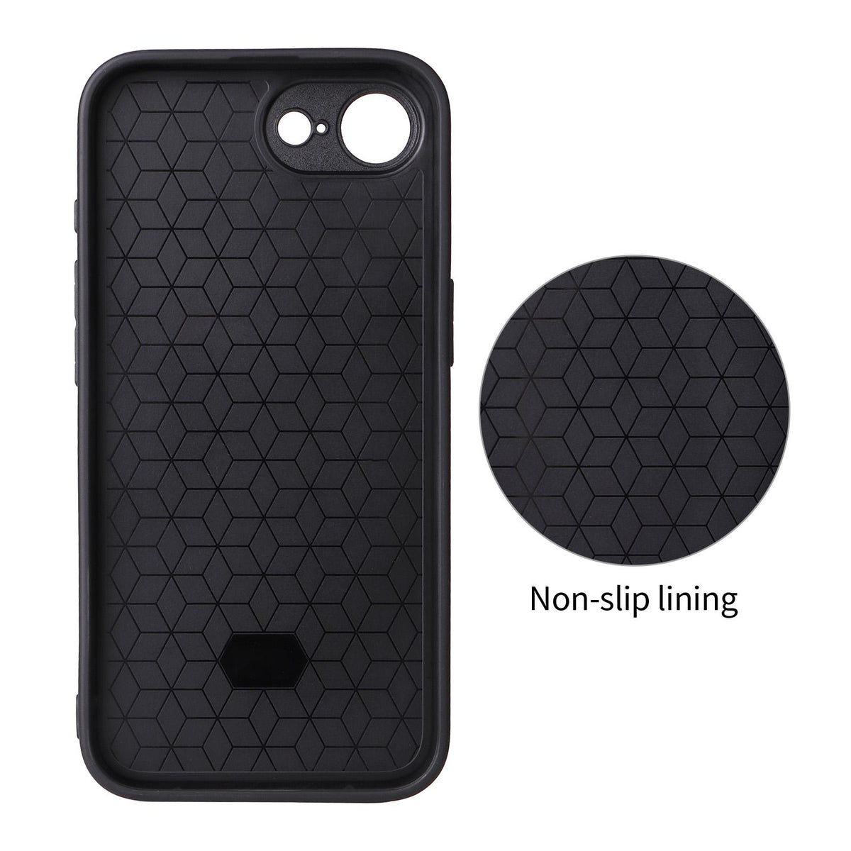 For iPhone 17e / 16e Precise Cutout Carbon Fiber Texture Vegan Leather Phone Case - Orange - EDA009687005A